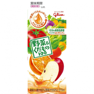 野菜＆くだもの100 270ml　展開図